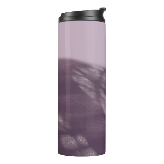 Lavendel Whisper Thermische Tumbler Sip de Stilte Thermosbeker (Gedraaid links)