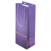 Lavendel Wijn Cadeautas (Voorkant Gekanteld)