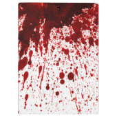 Lavendel Wild Flowers Monogram Initiaal Clip Board Klembord (Achterkant)