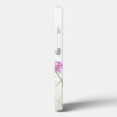 Lavendel Wild Flowers Monogram IPAD Case (Achterkant / Links)