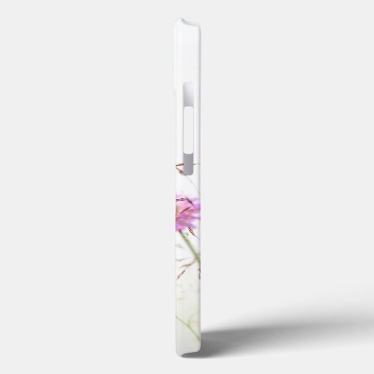 Lavendel Wild Flowers Monogram IPAD Case (Achterkant / Links)