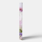 Lavendel Wild Flowers Monogram IPAD Case (Achterkant / Rechts)