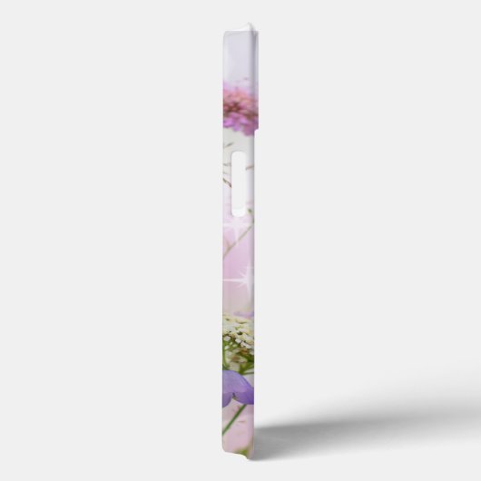 Lavendel Wild Flowers Monogram IPAD Case (Achterkant / Rechts)