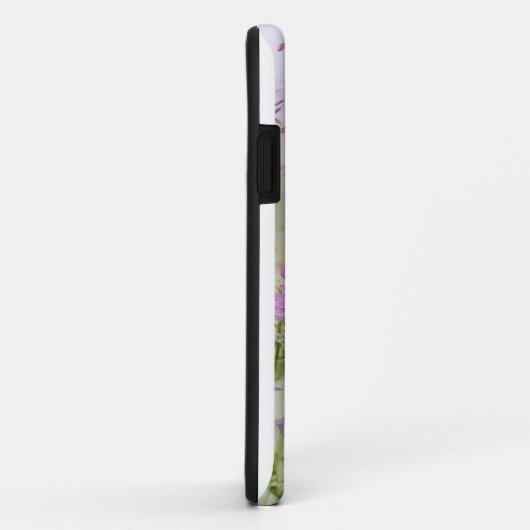 Lavendel Wild Flowers Monogram IPHONE 5 Hoesje (Achterkant/rechts)