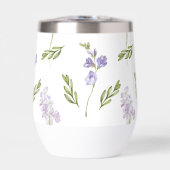 Lavendel Wilde Bloem Waterverf Bloemmotief  (Voorkant)