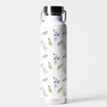 Lavendel Wilde Bloem Waterverf Bloemmotief 