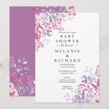 Lavendel Wilde Bloemen Bloem Couples Baby Shower