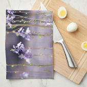 Lavendel Wilde Bloemen Theedoek (Quarter Fold)