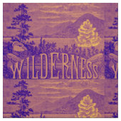 Lavendel Wilderness Stof (Swatch)