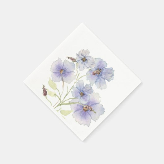 Lavendel Wildflower Party servetten (Hoek)