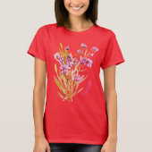 Lavendel Wildflower T-shirt (Voorkant)