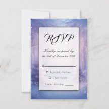 Lavendel Winter Sneeuwval Serenade