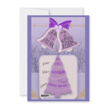 Lavendel Winterdennen met klokken