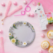 lavendel wit bloemenschattig mooi lPaper Bord (Feest)