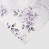 Lavendel & wit bruiloft weefsel papier (Detail)