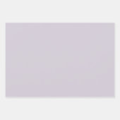 Lavendel Witte Bloemen Paard Cowgirl Verjaardag Inpakpapier Vel (Voorkant 2)