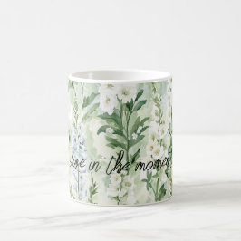 Lavendel Witte Delphinium Bloemen   Koffiemok