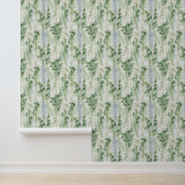 Lavendel Witte Dovenetel Bloemen   Behang