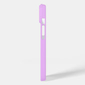 Lavendel Witte Elegante Kalligrafie Script Naam Case-Mate iPhone Case (Achterkant / Links)