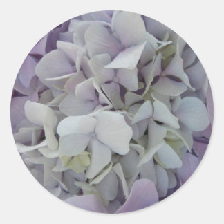 Lavendel/Witte Hydrangea Sticker