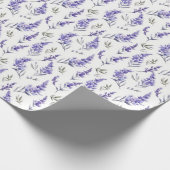 Lavendel Wrapping Papier Lavendel Bloem (Hoek)
