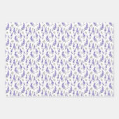 Lavendel Wrapping Papier Lavendel Bloem Inpakpapier Vel (Voorkant 3)