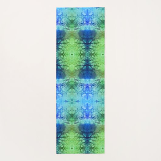 Lavendel X GL Ikat 8 Yogamat (Achterkant)