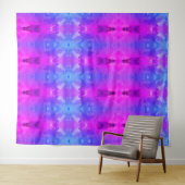 Lavendel X Miami Ikat 9 Wandkleed (In Situ (horizontaal))