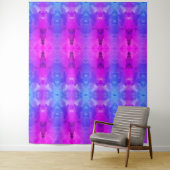 Lavendel X Miami Ikat 9 Wandkleed (In situ)