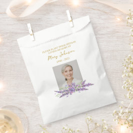 Lavendel Zaadpakket Herdenkingsdienst Bedankzakje