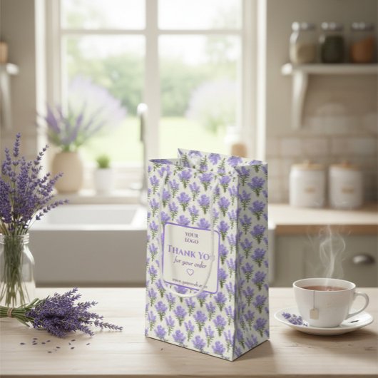  Lavendel Zakelijk Dank u Gift Bag Klein Cadeauzakje