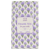  Lavendel Zakelijk Dank u Gift Bag Klein Cadeauzakje (Voorkant)