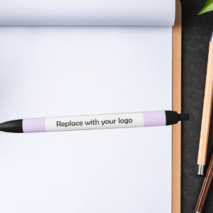 Lavendel zakelijke logo zwarte inkt pen