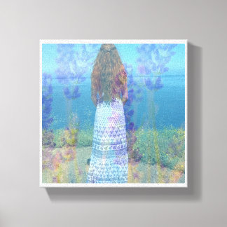 Lavendel Zee Canvas Print