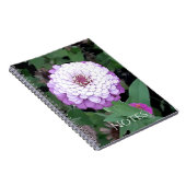 Lavendel Zinnia Notitieboek (Rechterzijde)