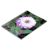 Lavendel Zinnia Notitieboek (Linkerzijde)