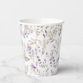 Lavendel Zomer Party Paper Cups Papieren Bekers (Links)