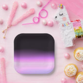 Lavendel Zonsondergang Papieren Bord (Feest)