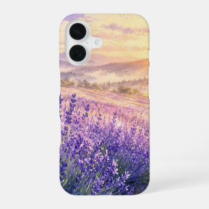 Lavendel Zonsopgang Phonehoesje iPhone 16 Hoesje