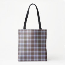 Lavendelblauw Schotse Ruit Retro Kleur