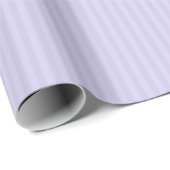 Lavendelblauwe gestreepte kleur inpakpapier (Rol Hoek)