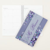 Lavendelblauwe lente Sering Planner (Display)