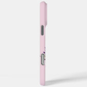 Lavendelbloei: Geborduurde Initiaal 'G'  Case-Mate iPhone Case (Achterkant / Rechts)