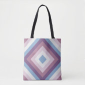 lavendelbloeidiamant tote bag (Voorkant)