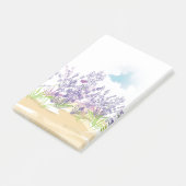Lavendelbloem Post-it® Notes (Schuin)