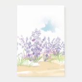 Lavendelbloem Post-it® Notes (Voorkant)