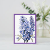 LAVENDELBLOEMEN #1 BRIEFKAART (Staand voorkant)
