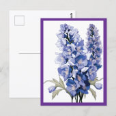 LAVENDELBLOEMEN #1 BRIEFKAART (Voorkant / Achterkant)