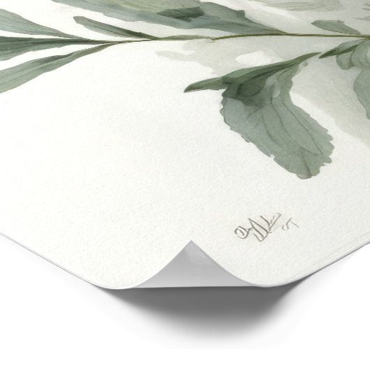 Lavendelbloemen Art Print Poster (Hoek)