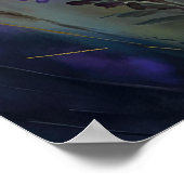 Lavendelbloemen Art Print Poster (Hoek)